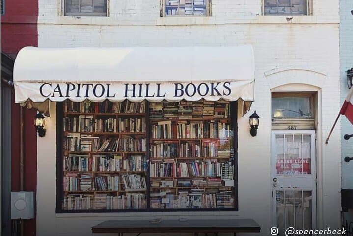 Capitol Hill Bookstore Crawl: 2-Hour Literary Walking Tour & Eastern Market Visit photo 2