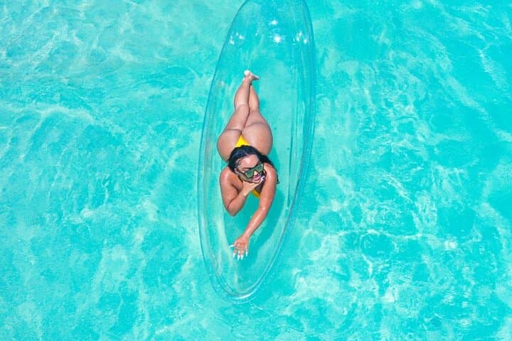 Clear Kayak Drone Photoshoot — Grace Bay, Providenciales photo 3