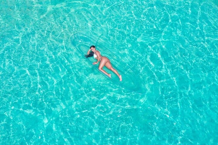 Clear Kayak Drone Photoshoot — Grace Bay, Providenciales photo 6