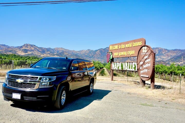 Private Napa Valley Wine Tour Transportation — Luxury SUV Day Trip