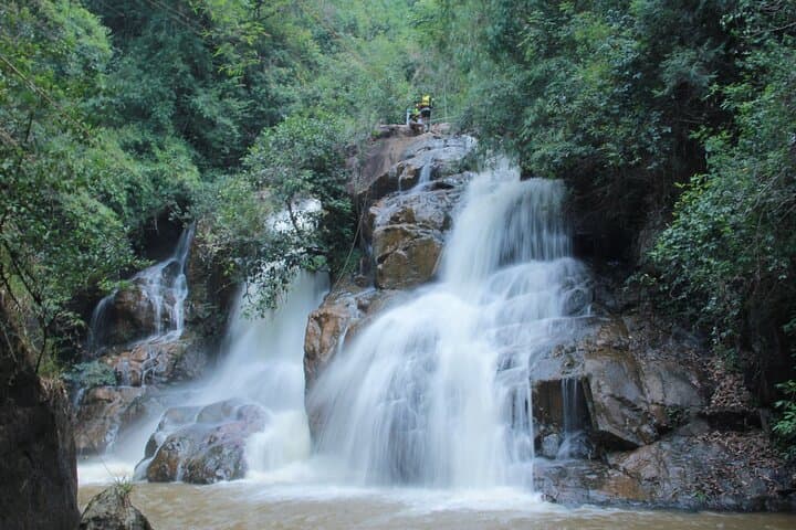 Da Lat Canyoning Challenge: Half-Day Waterfall Rappelling & Natural Slides