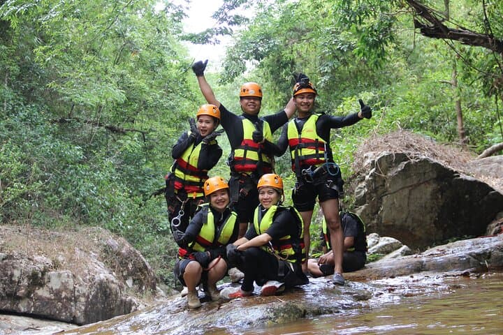 Da Lat Canyoning: Full-Day Waterfall Rappels, Natural Slides & Jungle Hike photo 2