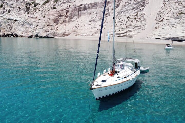 2-Day Private Sailing Cruise Around Milos, Kimolos & Polyaigos — Overnight Aegean Sailing photo 3