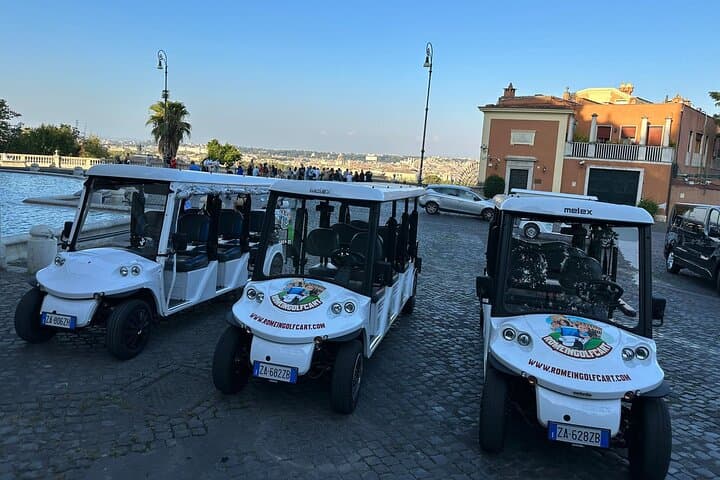 Full-Day Private Rome Golf Cart Tour — Colosseum, Vatican & Hidden Corners photo 3