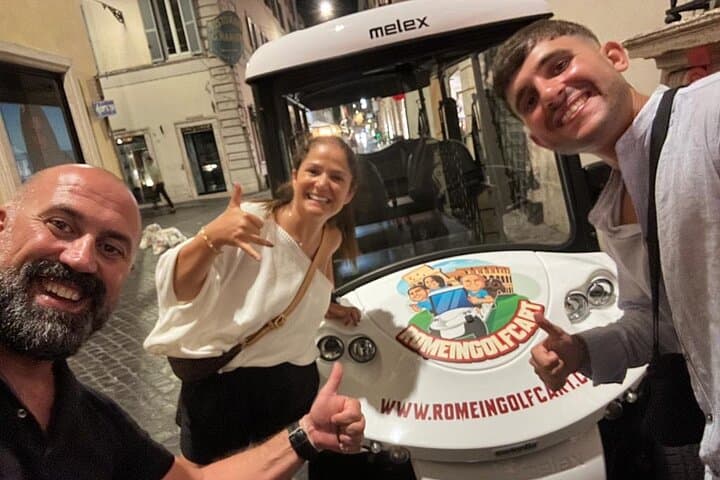 Full-Day Private Rome Golf Cart Tour — Colosseum, Vatican & Hidden Corners