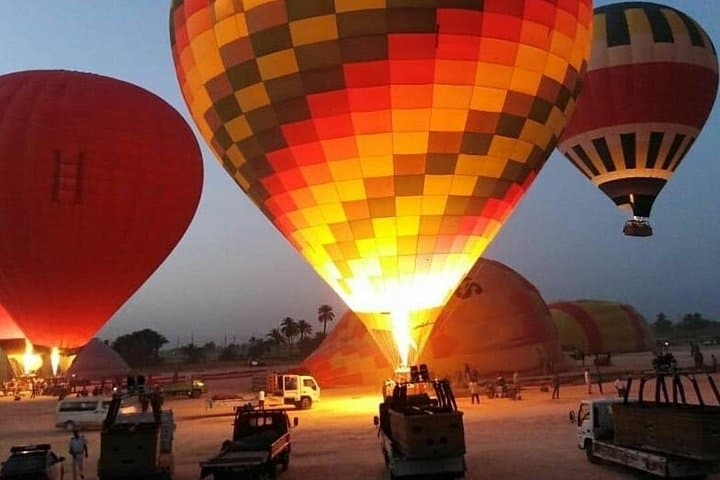 Luxury Sunrise Hot Air Balloon Ride Over Luxor's Nile Valley photo 1