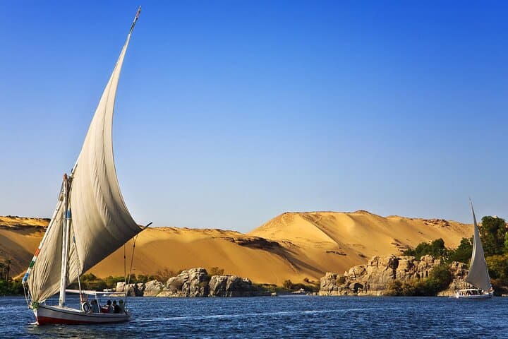 Felucca Sail on the Nile in Aswan: 3-Hour Sunset Cruise
