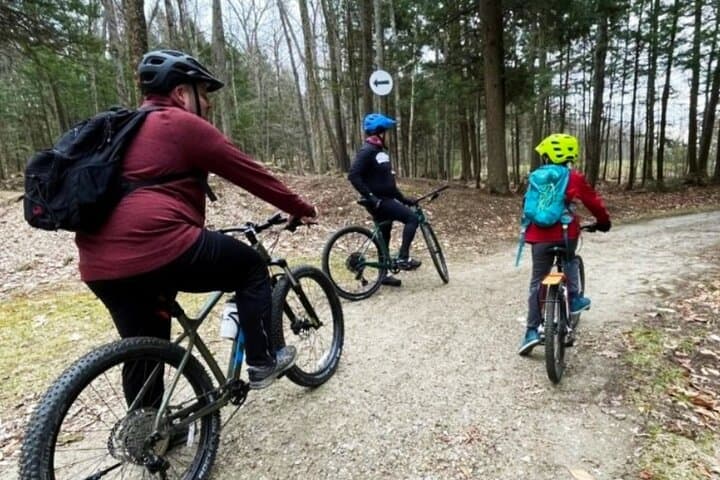 Off-Road Mountain Bike Tour Around Marathon Lake — Private Athens Adventure photo 3