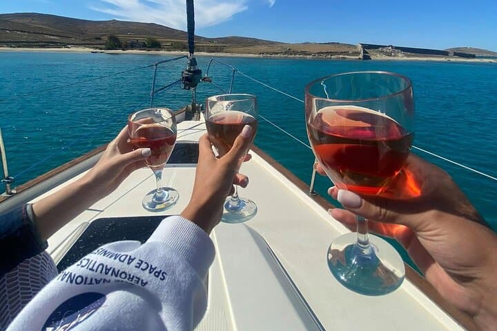 Private Mykonos Sunset Cruise: 3-Hour Sail with Free Drinks & Snacks photo 3