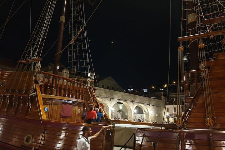 Dubrovnik Panoramic Night Cruise on the Karaka — Old City Lights & Sea Walls photo 2