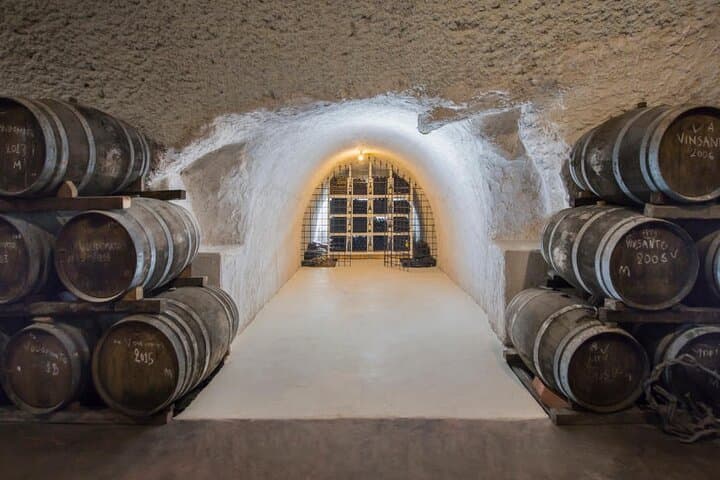 Santorini Wine Tour & Oia Sunset: Volcanic Vines, Caldera Views, and Tasting the Aegean photo 3