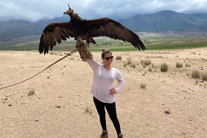 Two-Day Issyk-Kul South Coast: Yurts, Canyons & Eagle Hunting