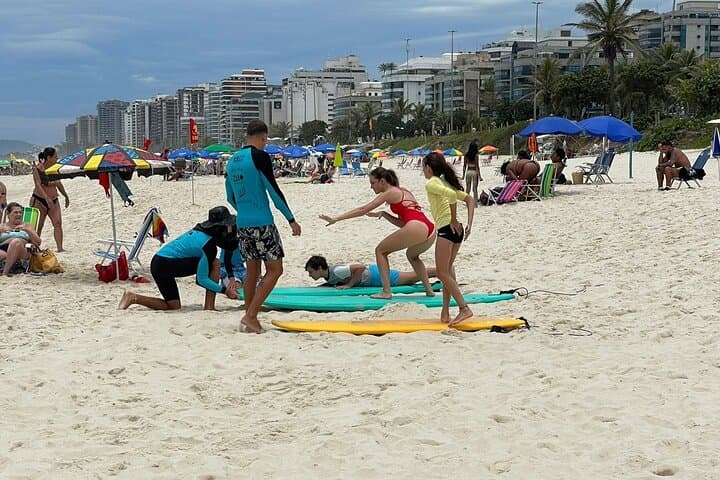 Learn to Surf in Paraíso Carioca: Private Rio Surf Lesson on a Pristine Beach photo 2