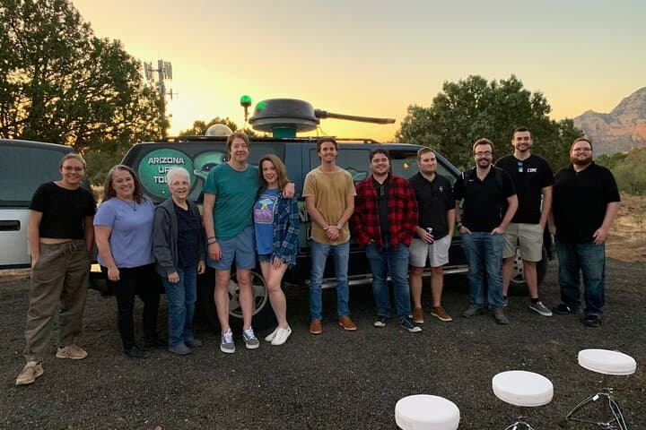 Sedona Night‑Vision UFO & Stargazing Tour: Sunset Q&A Near Coffee Pot Road