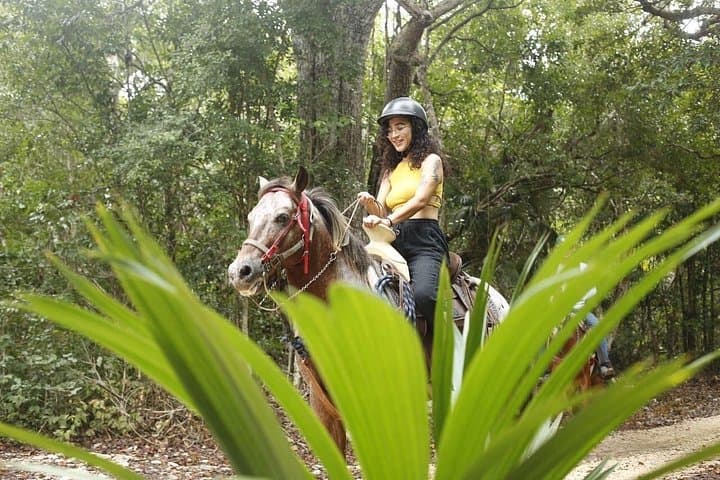 Horseback Ride to Cenote Mil Columnas: Tulum Jungle Trail & Cenote Swim photo 4