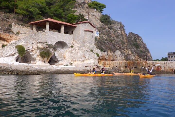 Half-Day Sea Kayak Pirate Cave Tour in Kynouria, Peloponnese photo 4