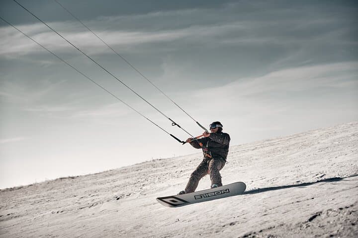 Snowkiting in Ashotsk: Private Wilderness Kite Adventure in Armenia photo 3