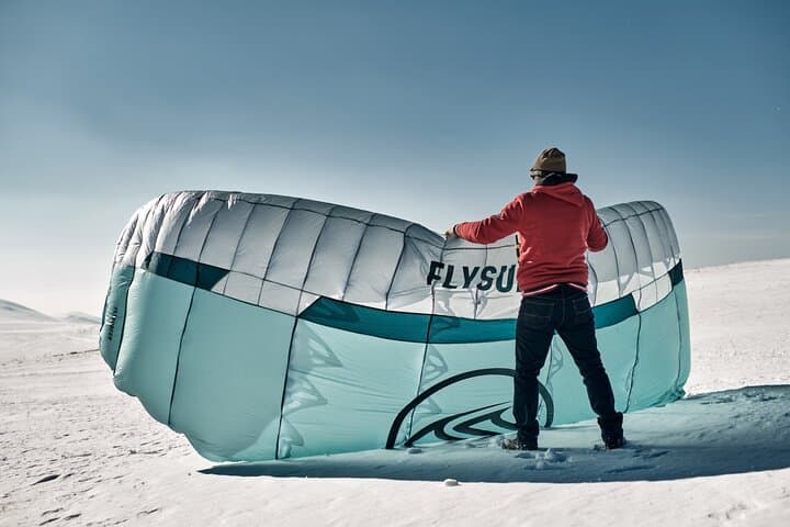 Snowkiting in Ashotsk: Private Wilderness Kite Adventure in Armenia photo 2
