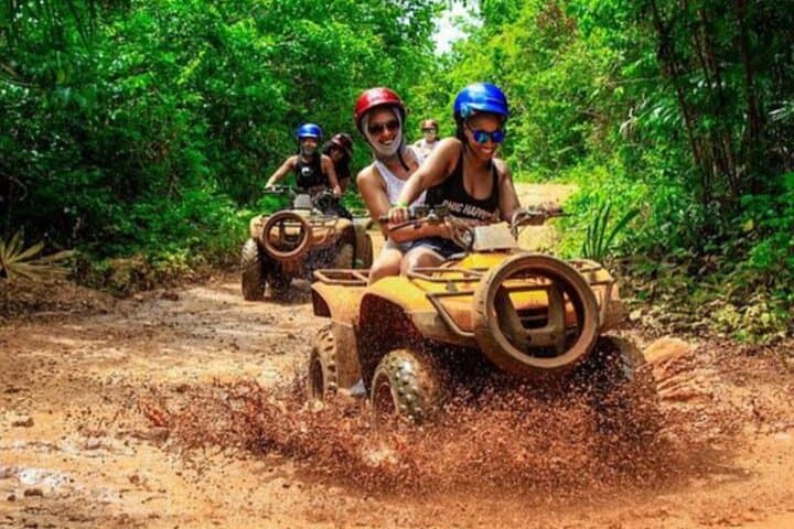 Tulum Adventure: Ruins, ATVs, Ziplines, Rappel & Cenote Swim photo 5