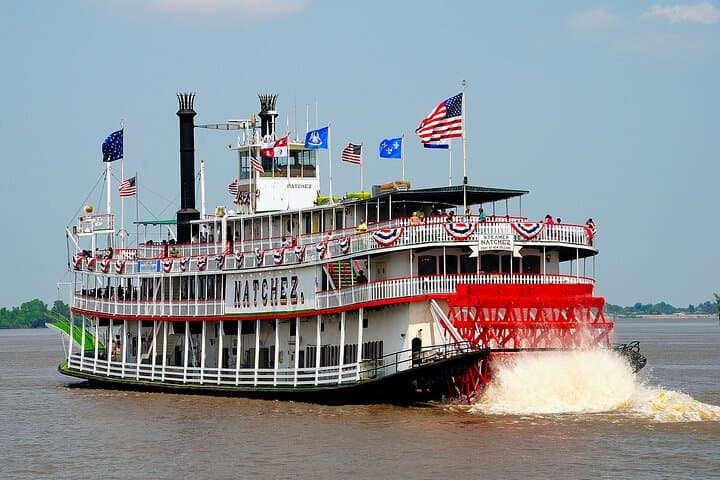 Steamboat Natchez Mississippi Jazz Cruise from New Orleans