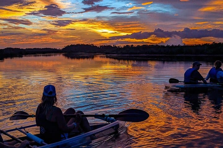 Glowing Clear-Kayak Sunset Tour on the Weeki Wachee River photo 2