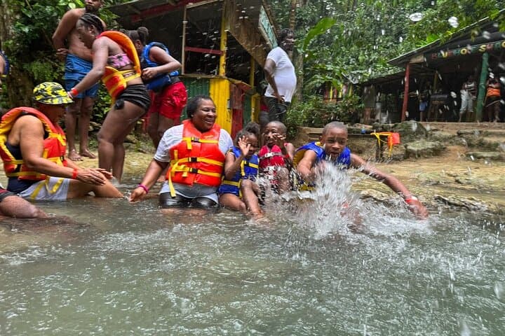 Blue Hole & Dunn's River Falls: White River Tubing Day Trip with Lunch photo 3