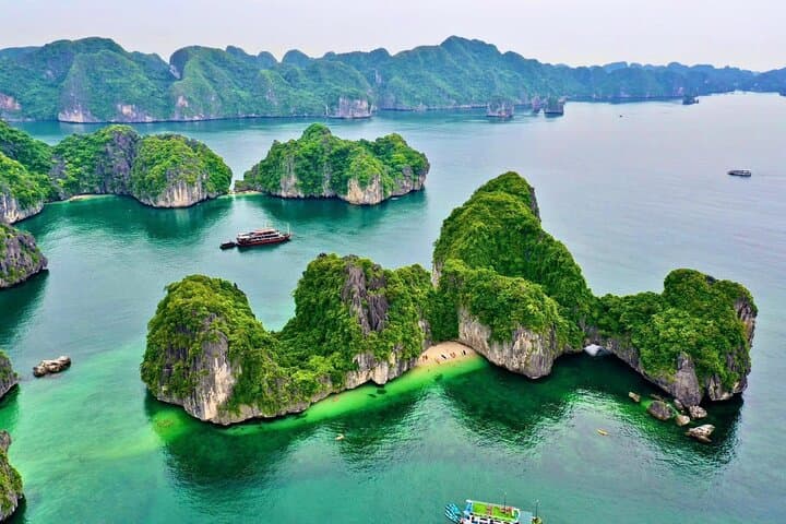 From Hanoi to Lan Ha Bay & Cat Ba: 2-Day Overnight Cruise with Kayaking and Village Cycle