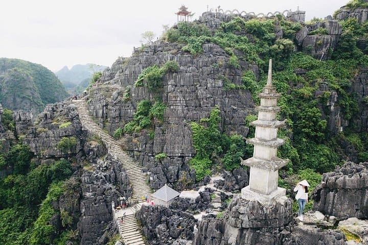 Tam Coc & Mua Cave Private Day Trip from Hanoi — Bikes, Bamboo Boats & Summit Views photo 1