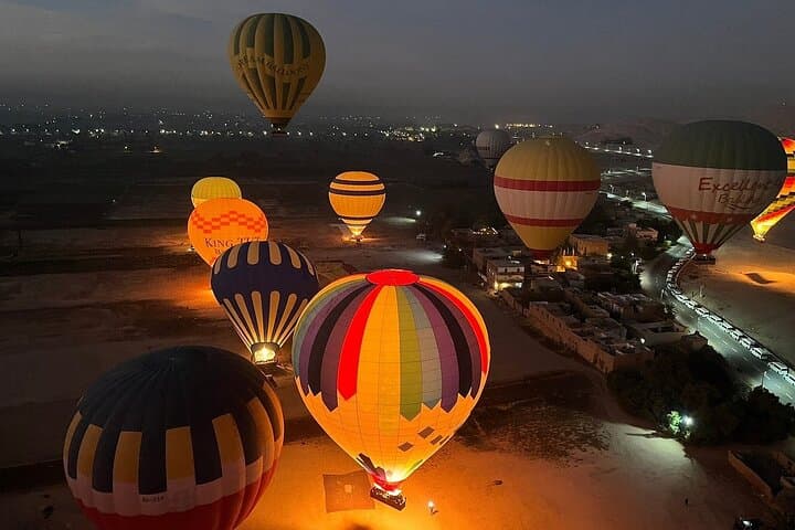 Luxor Hot Air Balloon Sunrise + Full-Day Temple Tour (45-Minute Flight) photo 1