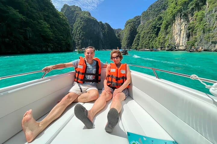 Private Speed Boat Charter to Phi Phi Islands — Snorkel Phi Phi, Bamboo & Maya Bay photo 2