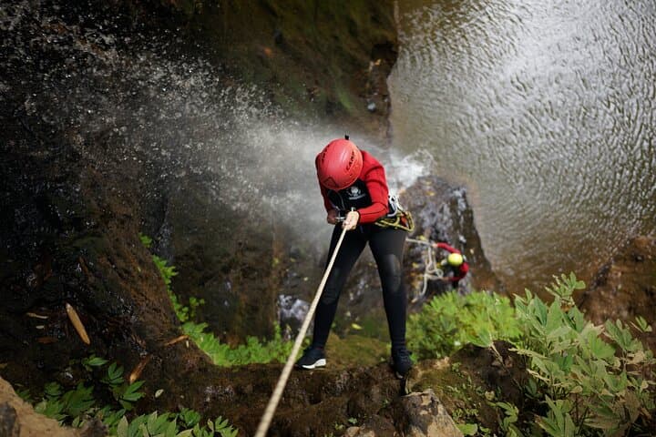 Full-Day Bali Canyoning Adventure: Gitgit Waterfalls, Zipline & Hot Springs photo 3