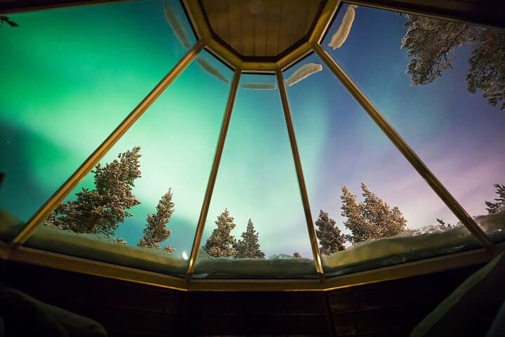 Northern Lights Dinner & Aurora Hunt near Rovaniemi: Glass-Igloo Experience photo 5