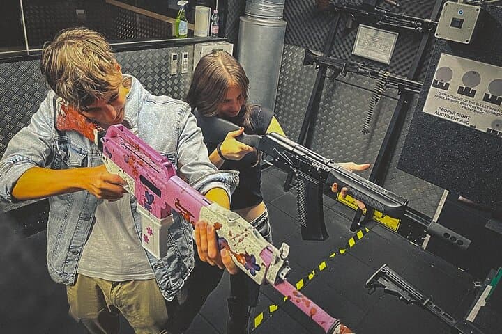 Budapest Hollywood Shooting Experience — Fire Movie Guns Safely