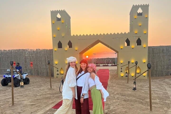 Evening Desert Safari Abu Dhabi: Dune Bashing, BBQ & Bedouin Camp Experience photo 2
