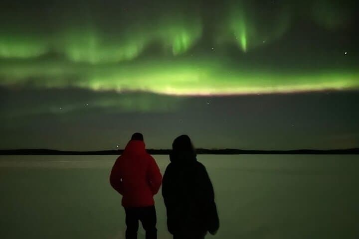Night Skiing on Lake Norvajärvi: Arctic Nocturnal Ski Tour Near Rovaniemi photo 4