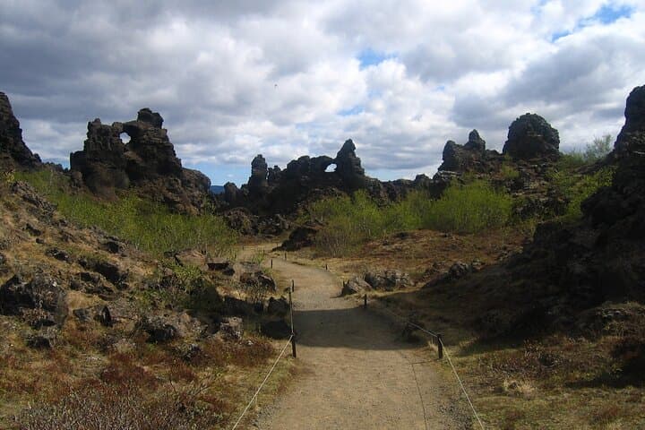 Lake Mývatn & Goðafoss Day Tour from Akureyri — Geothermal Fields, Pseudocraters & Lava Formations photo 2