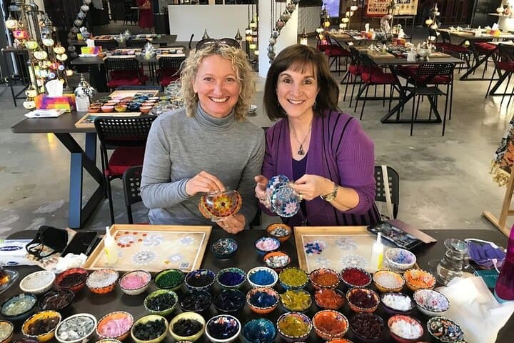 Make a Turkish Mosaic Lamp in Orange County: Hands-On Workshop in Tustin photo 2