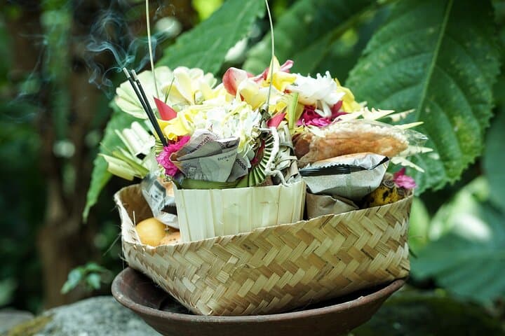 Private Balinese Purification & Blessing Ceremony in Tabanan — Temple Ritual, Herb Garden & Local Lunch photo 5