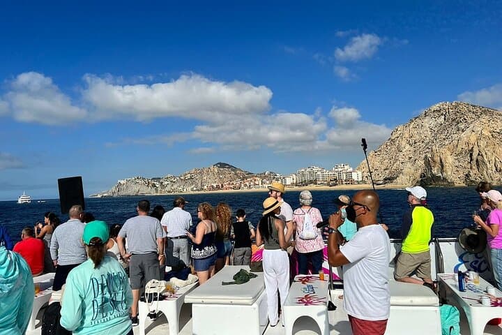 Cabo San Lucas Whale Watching by Double‑Decker Catamaran — El Arco Views & Breakfast photo 6