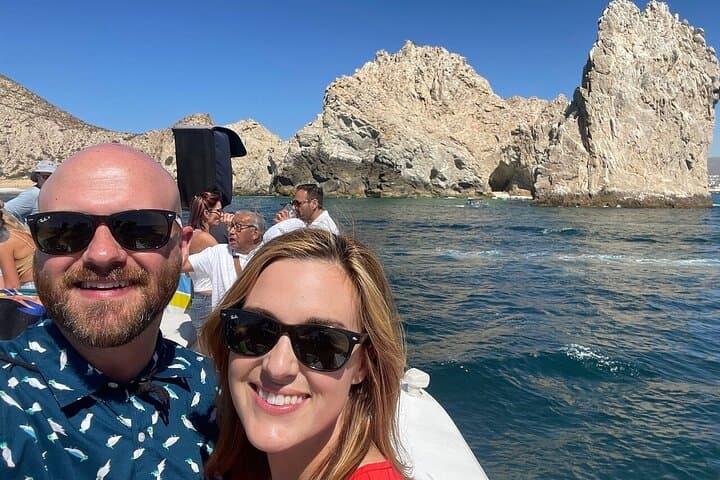 Cabo San Lucas Whale Watching by Double‑Decker Catamaran — El Arco Views & Breakfast photo 3