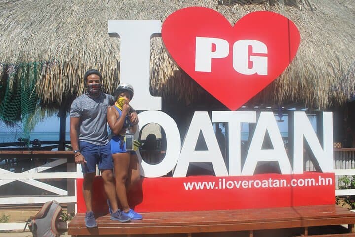 Roatán ATV Jungle Adventure with Local Food Tasting and Beach Day Pass photo 3