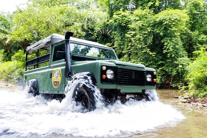 Khao Lak Expedition from Phuket: Jeep Safari, Bamboo Rafting & Turtle Sanctuary Day Trip photo 1
