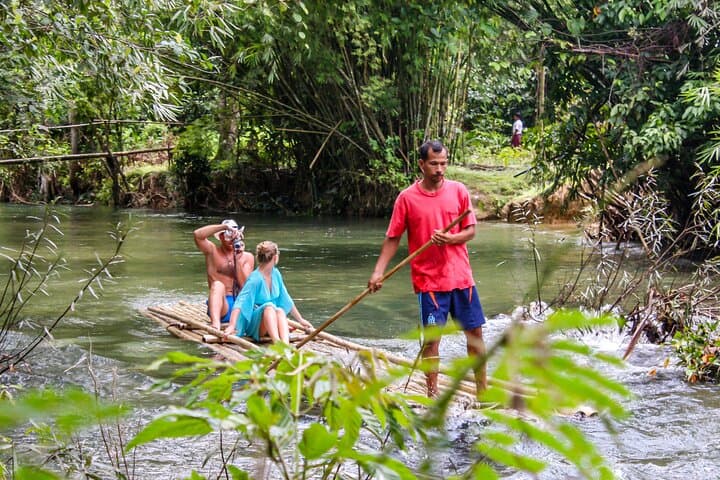 Khao Lak Expedition from Phuket: Jeep Safari, Bamboo Rafting & Turtle Sanctuary Day Trip photo 2