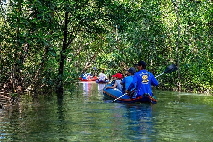 Off-Road Safari Khao Lak: Mangrove Canoe, Waterfall Swim & Jungle Jeep Ride photo 3