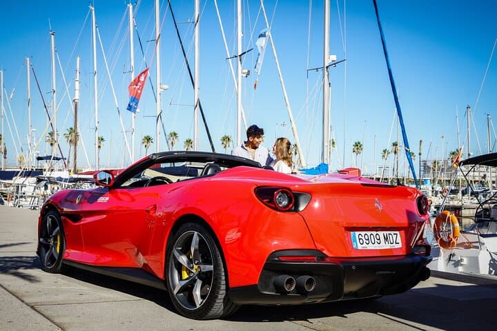 Ferrari Drive and Sail Experience Barcelona: Supercar Coastline Cruise photo 2