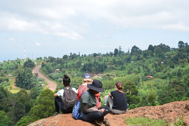 Sipi Falls Hike and Natural Pool Swim on Mount Elgon Foothills photo 3