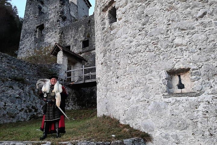 Medieval Living History at Castle Stein (Kamen) — Costumed Knight Tour near Bled photo 4