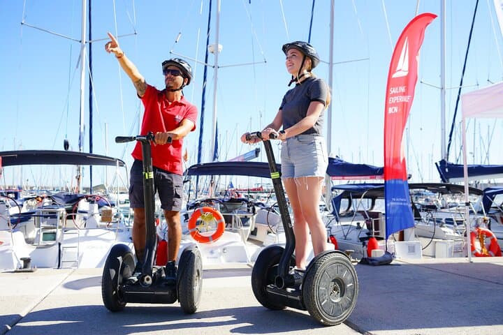 Segway and Sailing Experience Barcelona: Port Vell to Port Olímpic photo 5