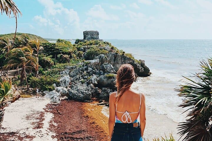 Tulum, Cobá & Cenote: One-Day Mayan Ruins and Playa del Carmen Tour photo 3