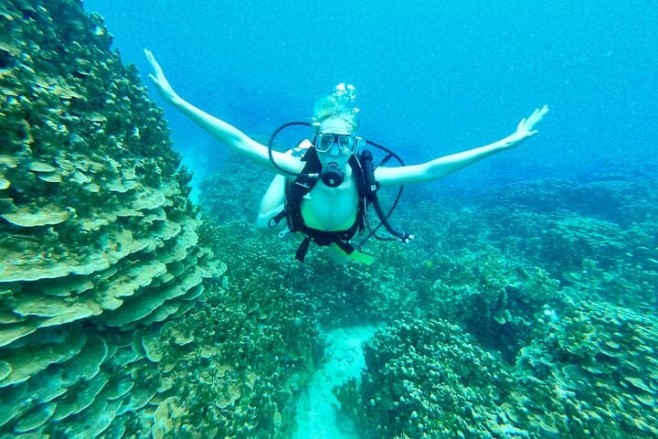 Tumon Bay SUP Lesson and Guided Scuba: Beginner-Friendly Reef Adventure photo 3